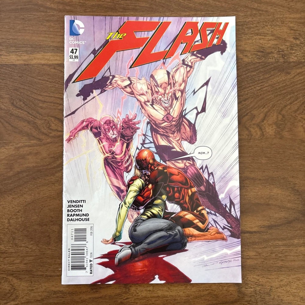 DC Comics The Flash 47 Feb 2016 Venditti Jensen Booth Zoom Barry Allen New 52